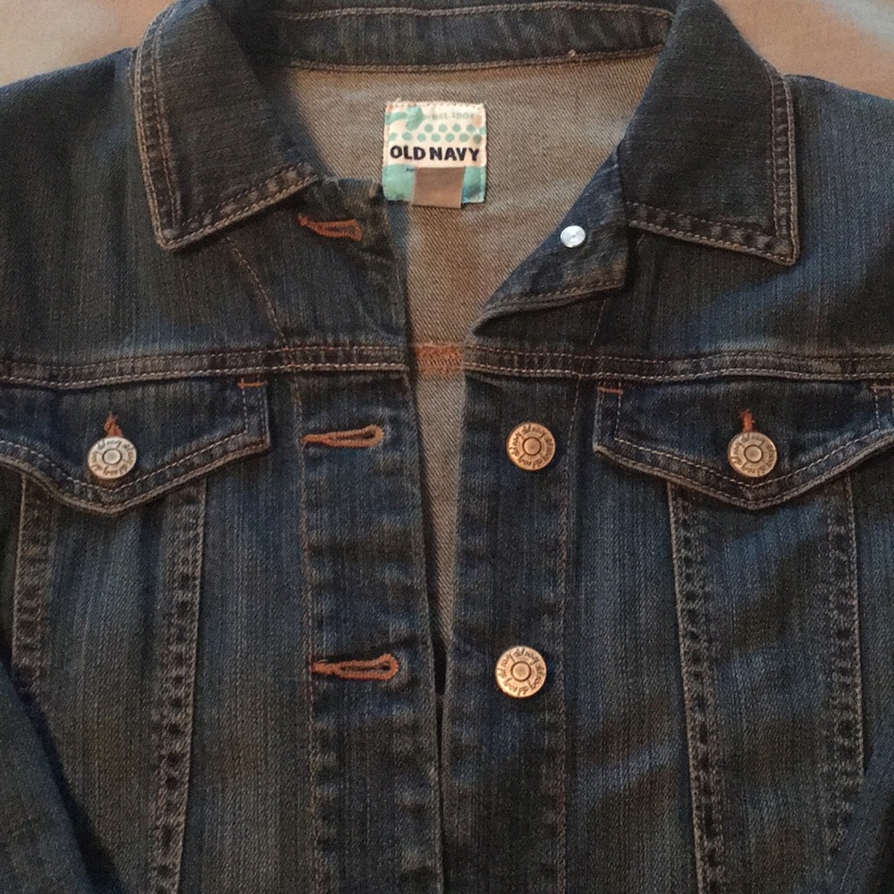 Girls Old Navy denim jacket size XL (14) - Picture 3 of 3